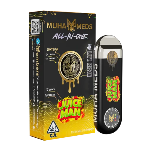 Juice-Man--510x510 Muha Meds Juice Man 1G Disposable - Premium Sativa Vape